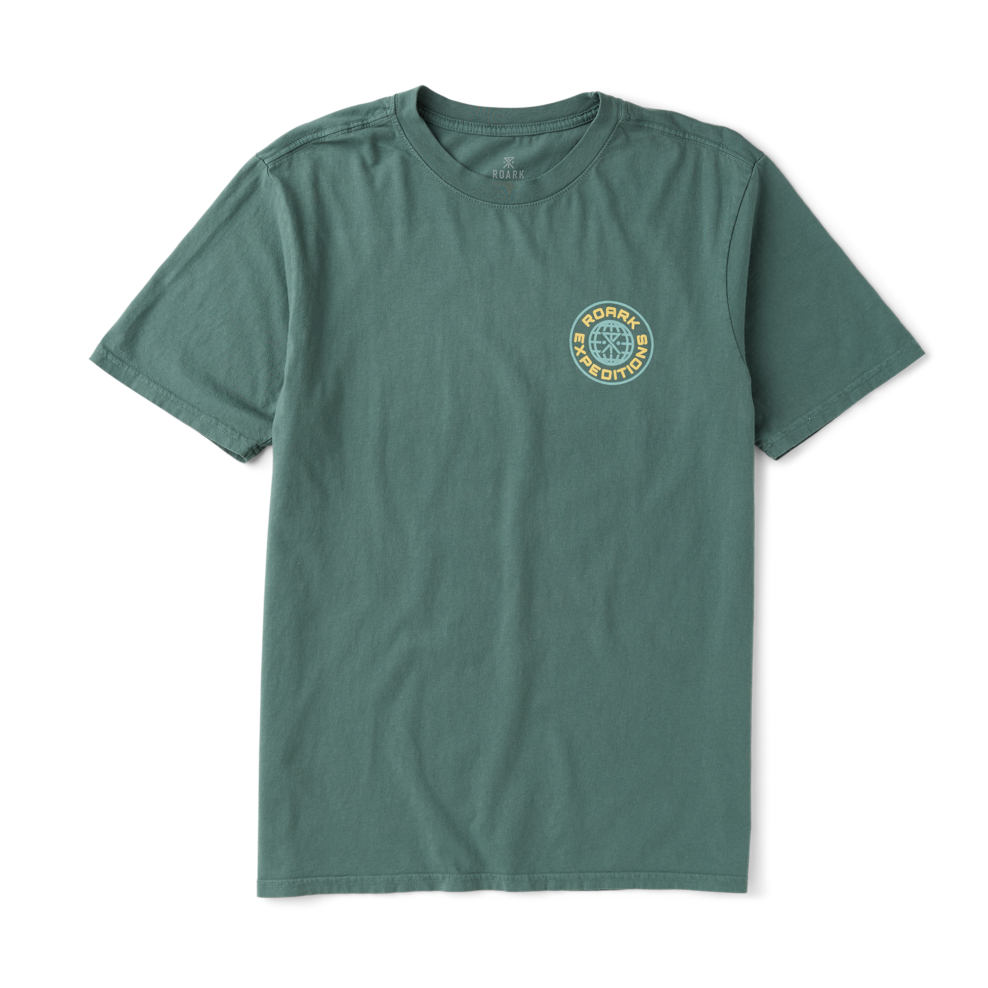 Goin Global Premium-T-Shirt - Schiefergrün