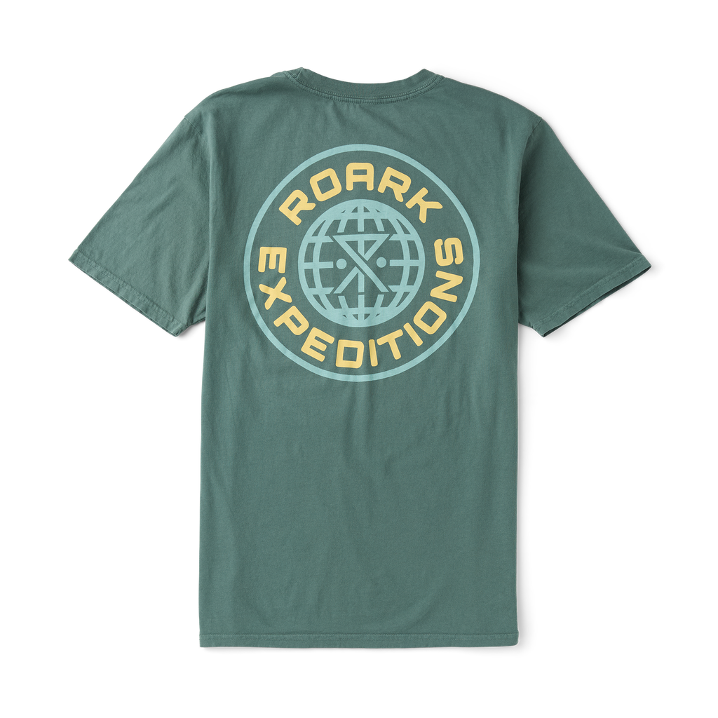 Goin Global Premium-T-Shirt - Schiefergrün