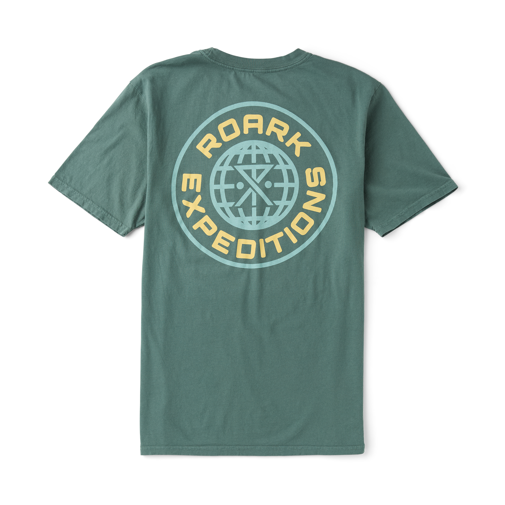 Goin Global Premium-T-Shirt - Schiefergrün