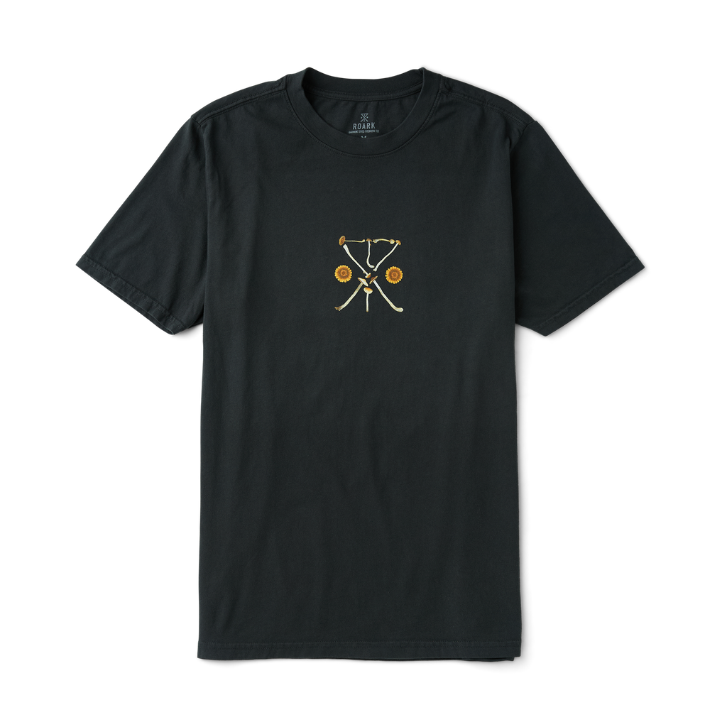 Yin Yang Forage Premium-T-Shirt - Schwarz gewaschen