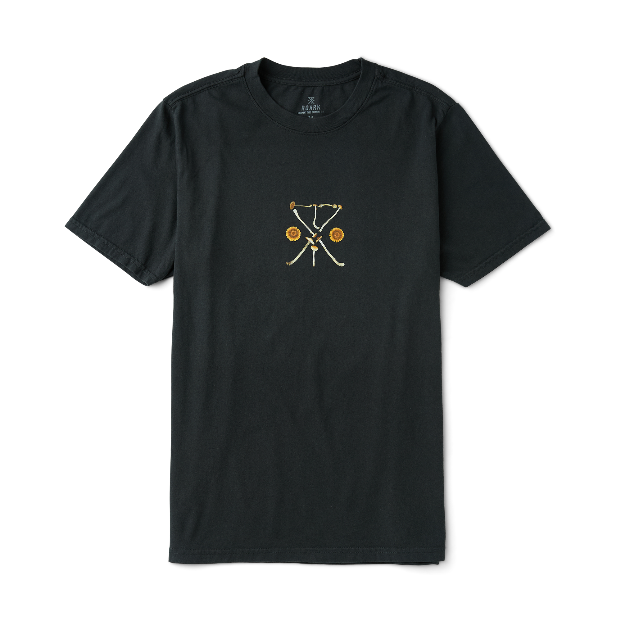 Yin Yang Forage Premium-T-Shirt - Schwarz gewaschen