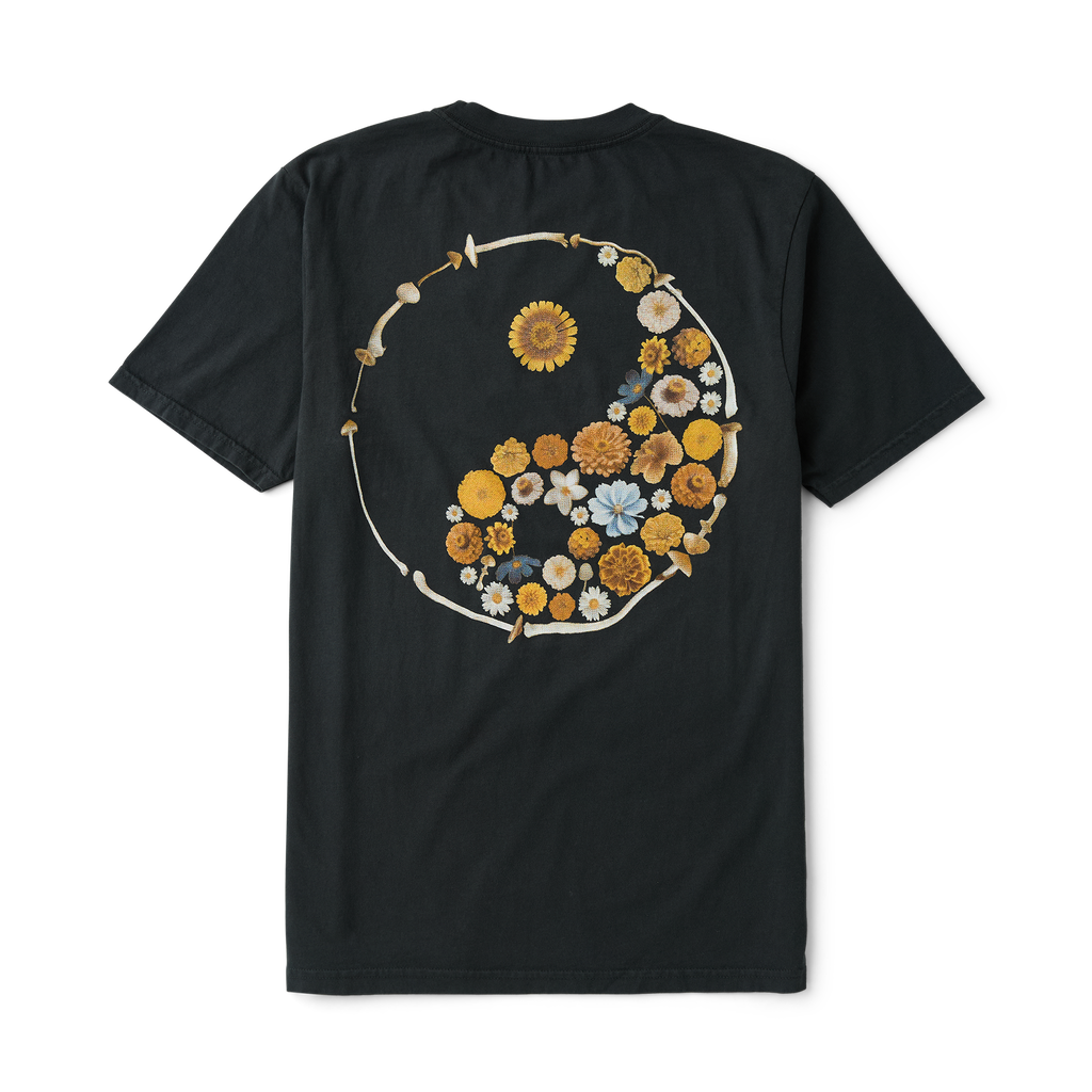 Yin Yang Forage Premium-T-Shirt - Schwarz gewaschen