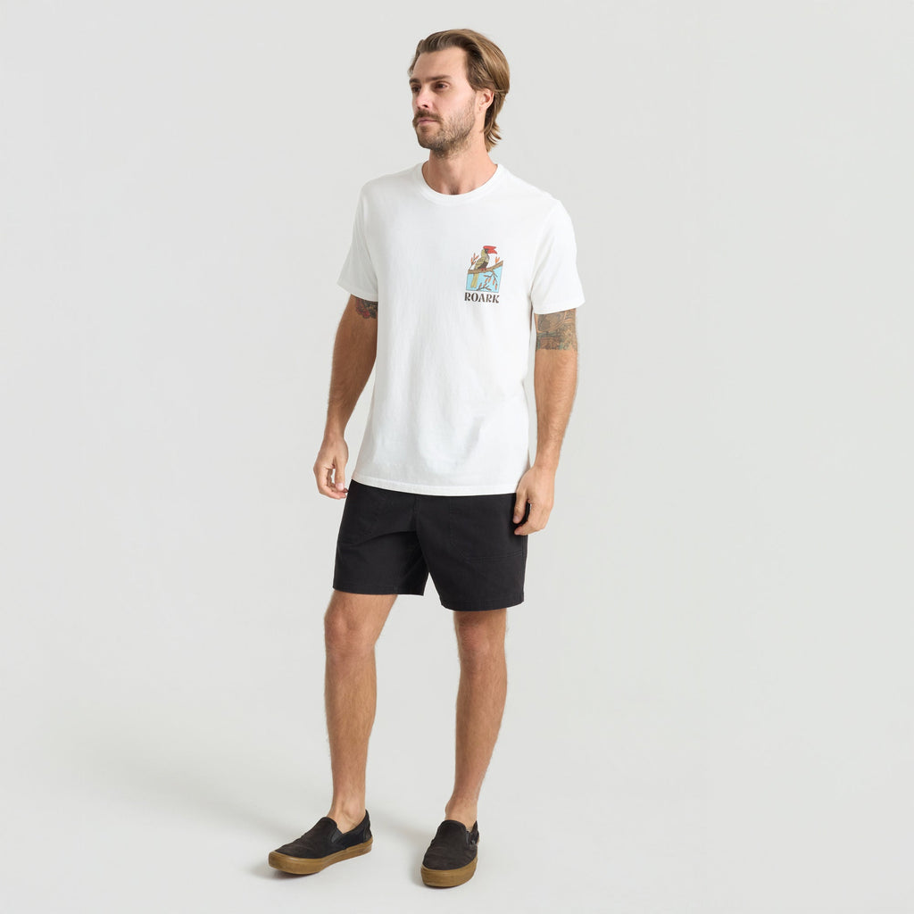 Genießen Sie Premium-T-Shirt - Cremeweiß