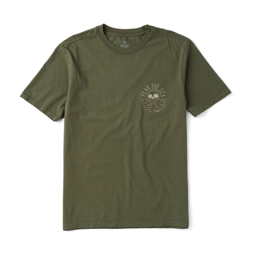 Fear The Sea Premium-T-Shirt - Militär