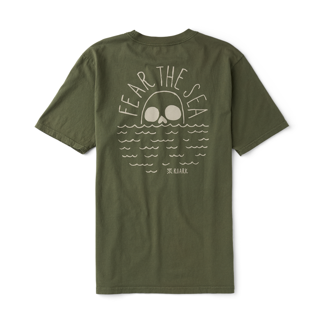 Fear The Sea Premium-T-Shirt - Militär