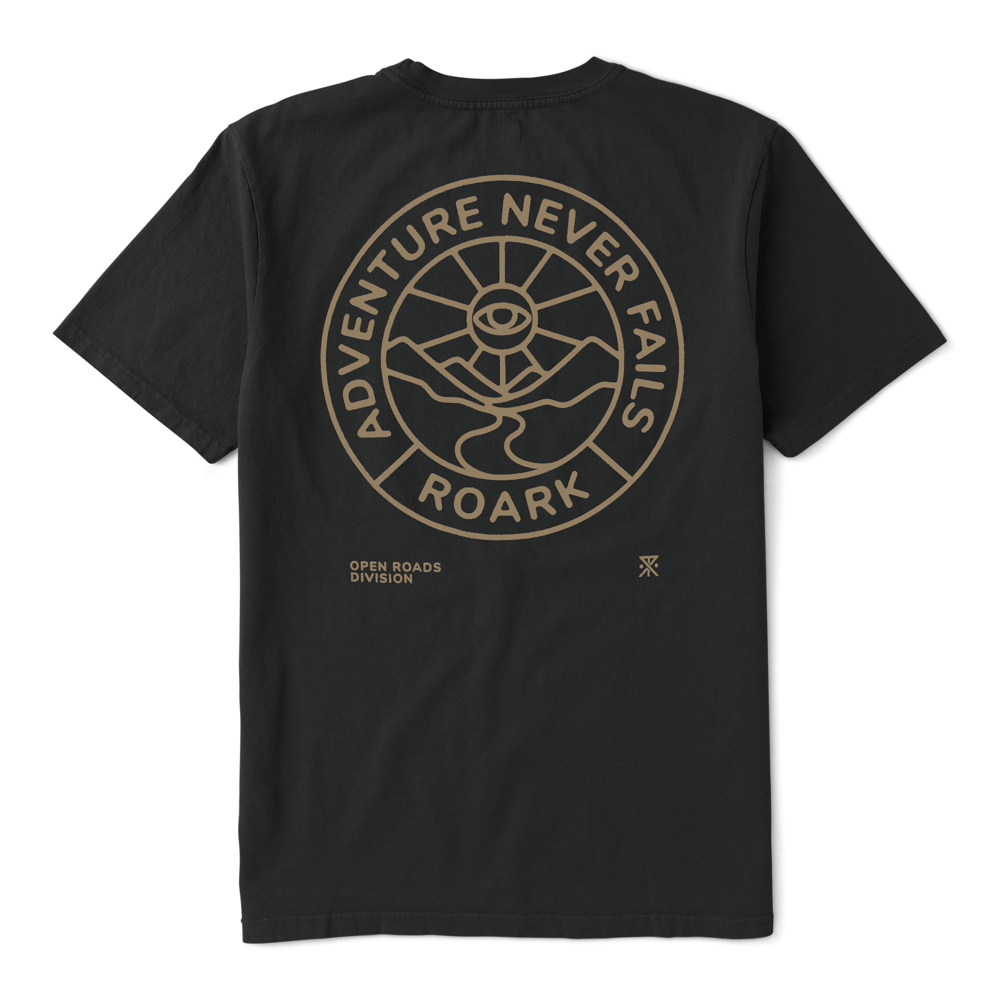 Division Premium-T-Shirt - Washed Schwarz