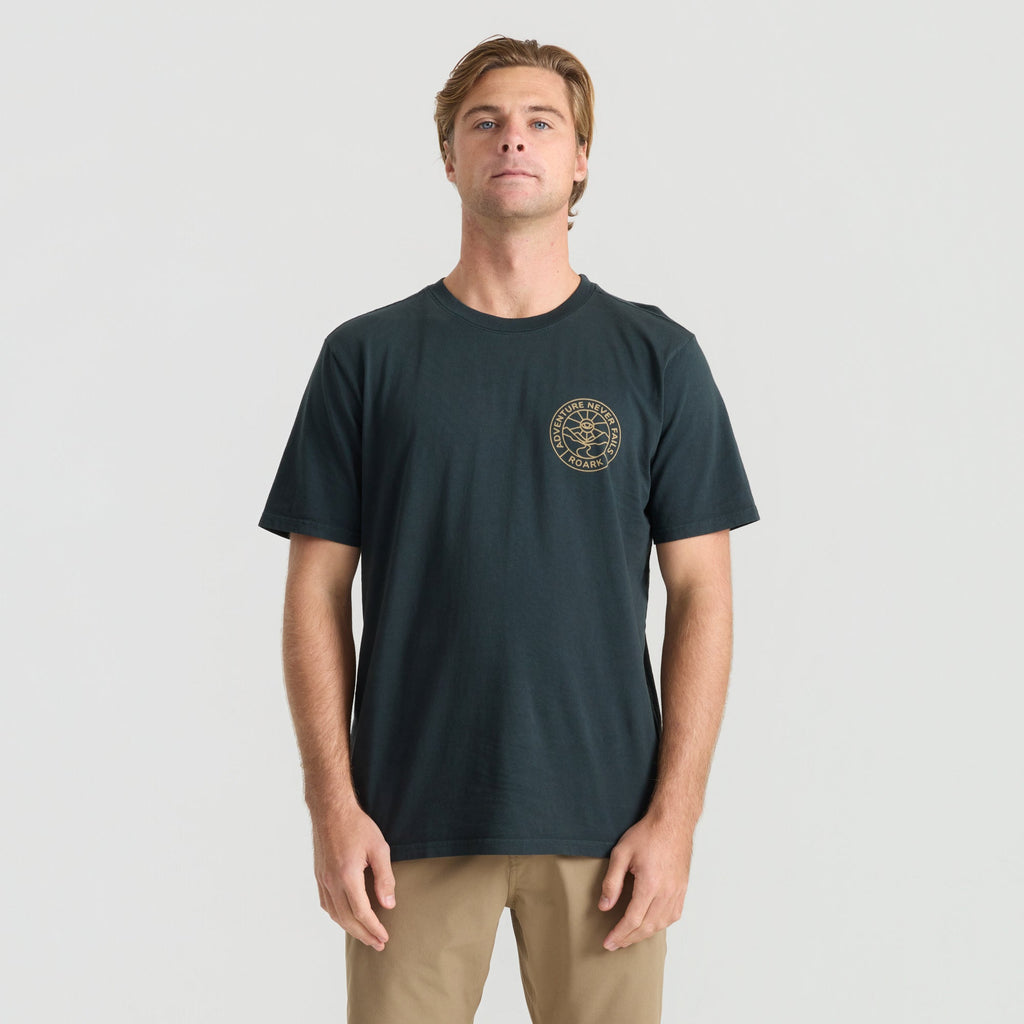 Division Premium-T-Shirt - Washed Schwarz