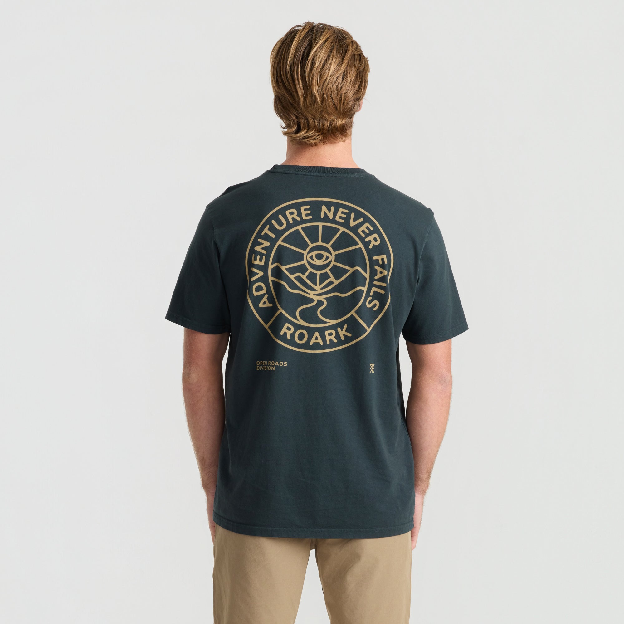 Division Premium-T-Shirt - Washed Schwarz
