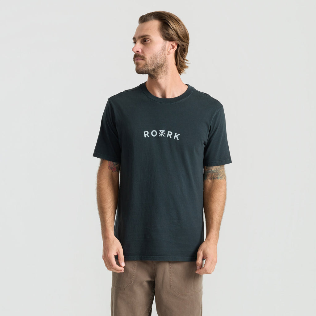 Roark Premium-T-Shirt - Schwarz gewaschen