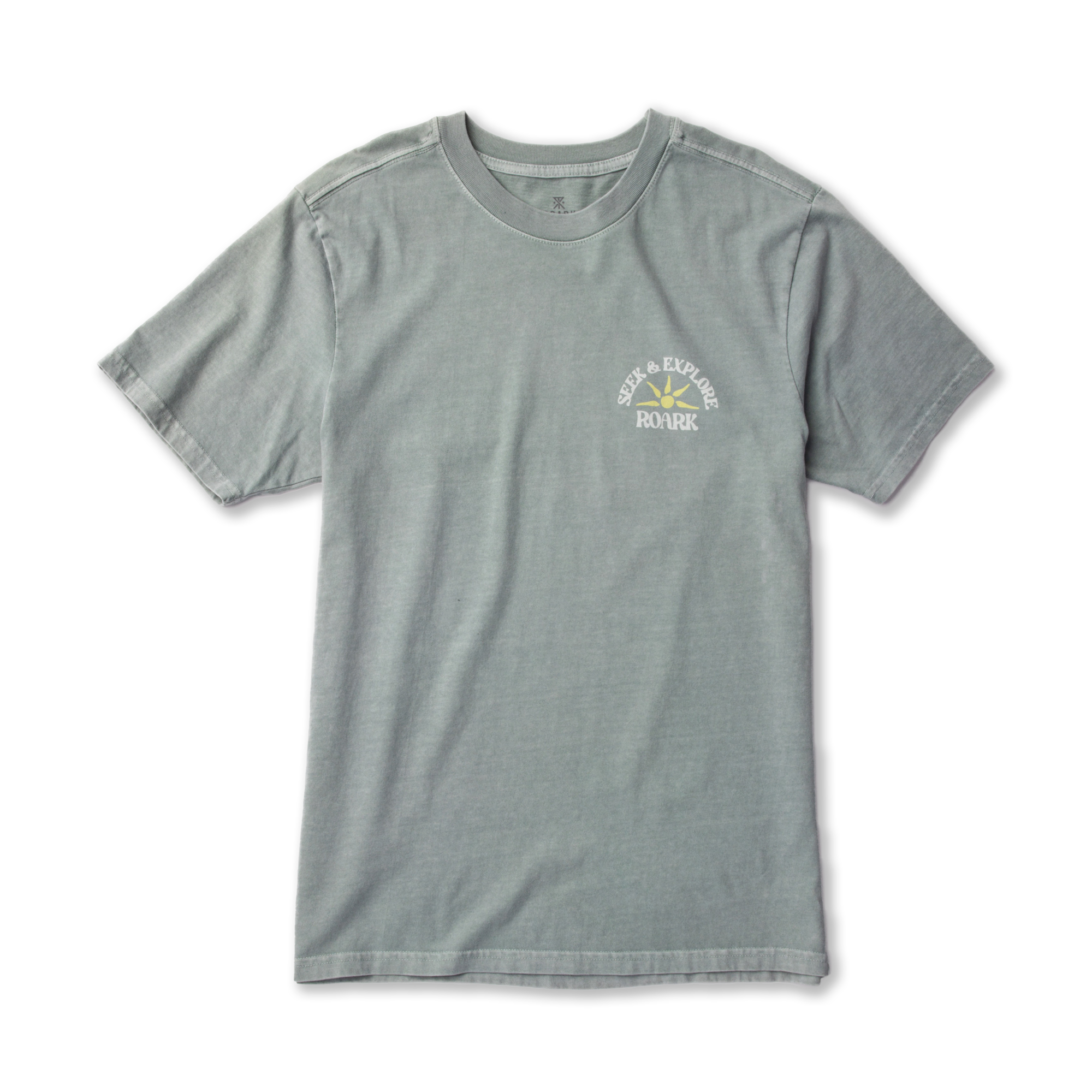 Seek & Explore Premium-T-Shirt - Hazy Blau