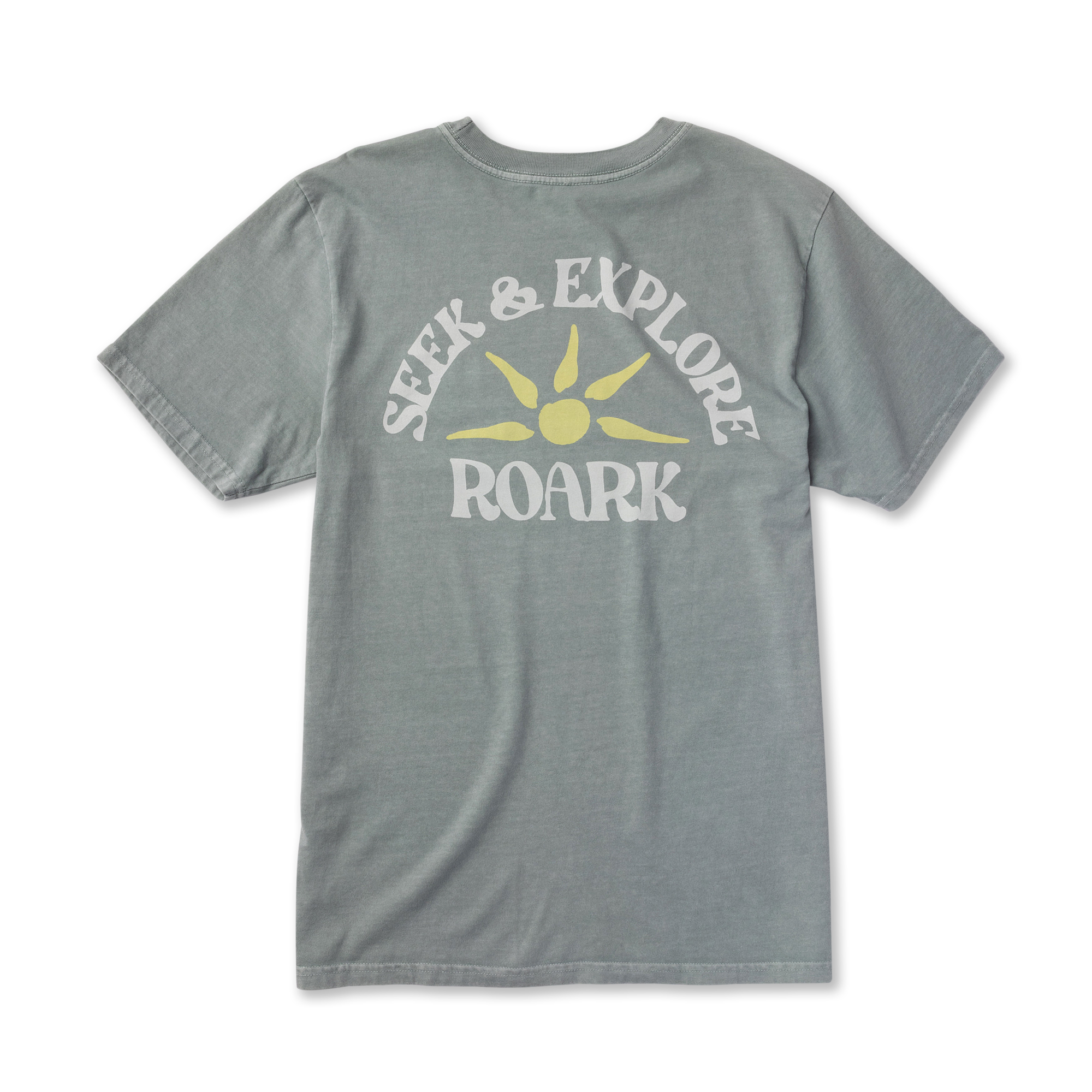 Seek & Explore Premium-T-Shirt - Hazy Blau