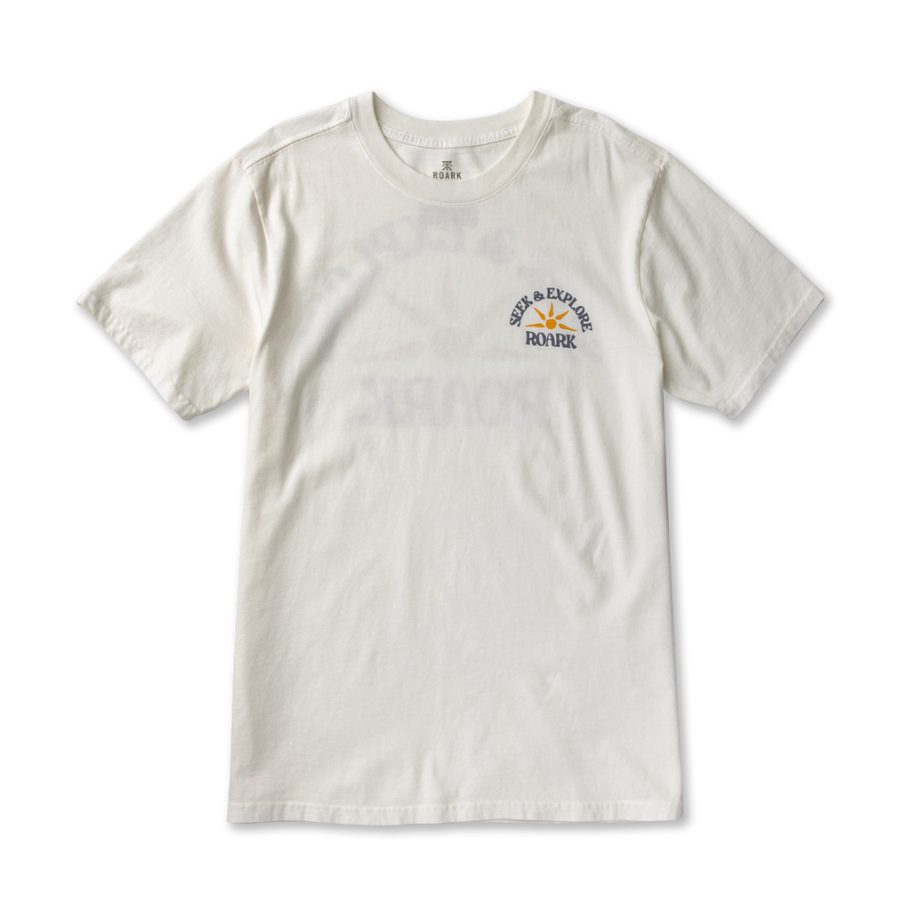 Seek & Explore Premium-T-Shirt - Cremeweiß