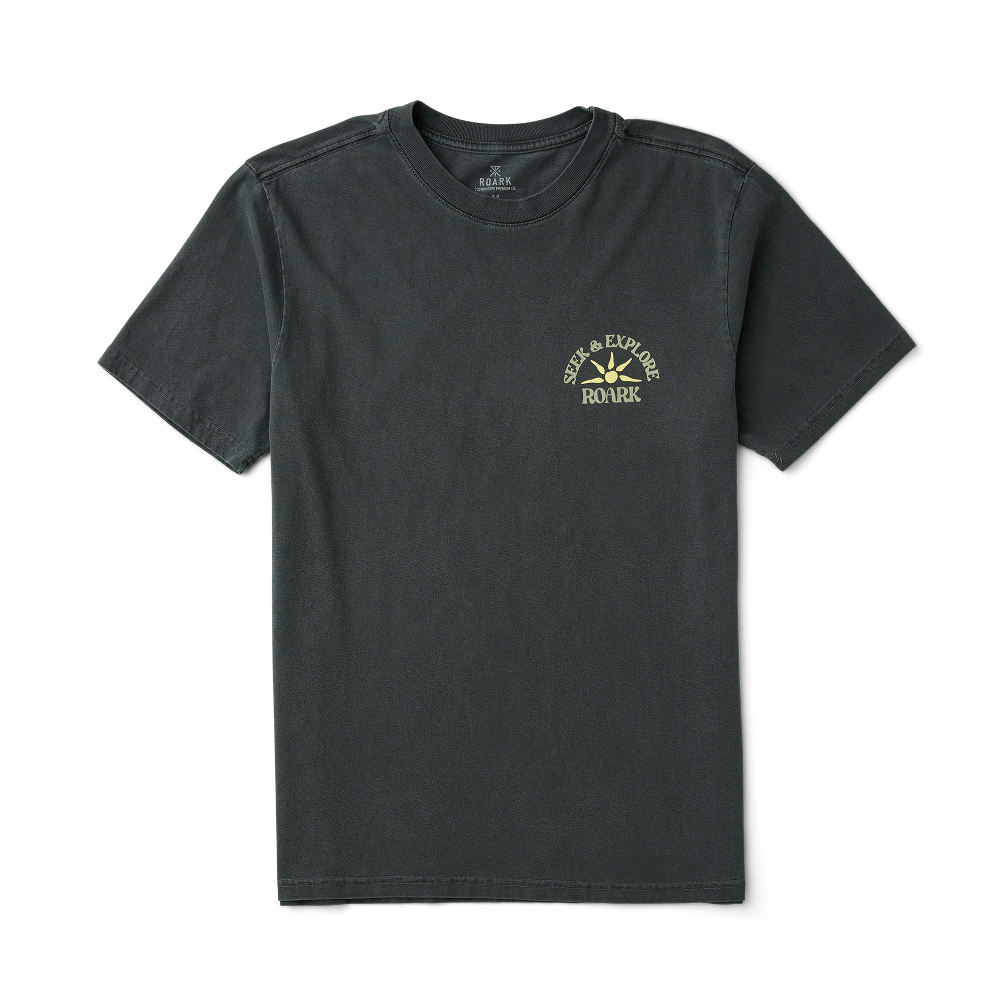 Seek & Explore Premium-T-Shirt - Kohle