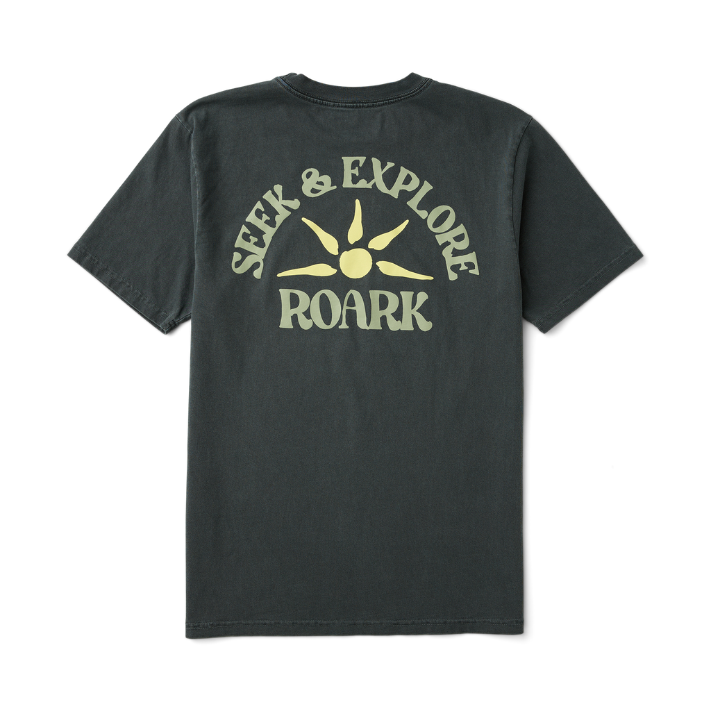 Seek & Explore Premium-T-Shirt - Kohle
