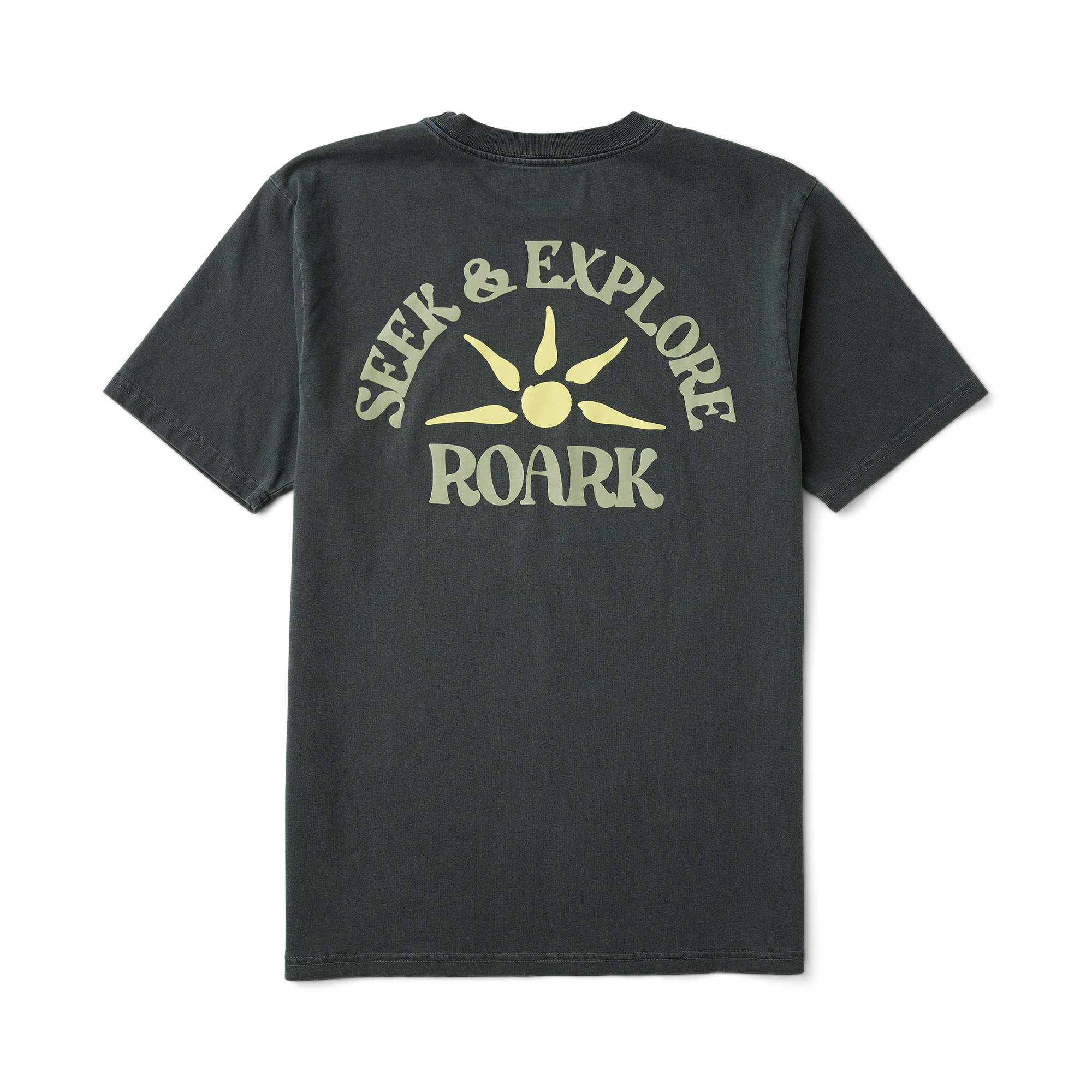 Seek & Explore Premium-T-Shirt - Kohle
