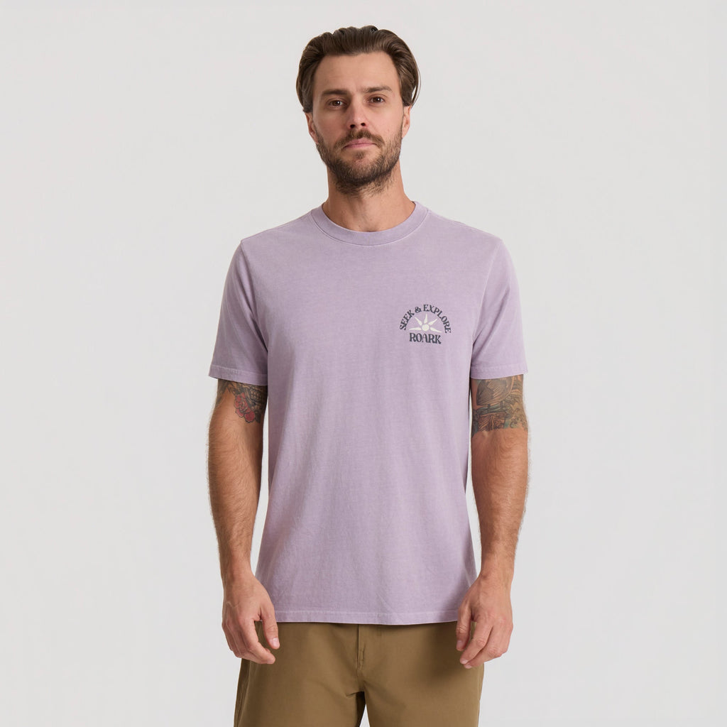 Seek & Explore Premium-T-Shirt - Dusty Lilac