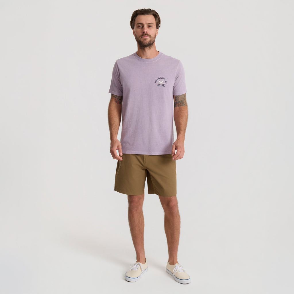 Seek & Explore Premium-T-Shirt - Dusty Lilac