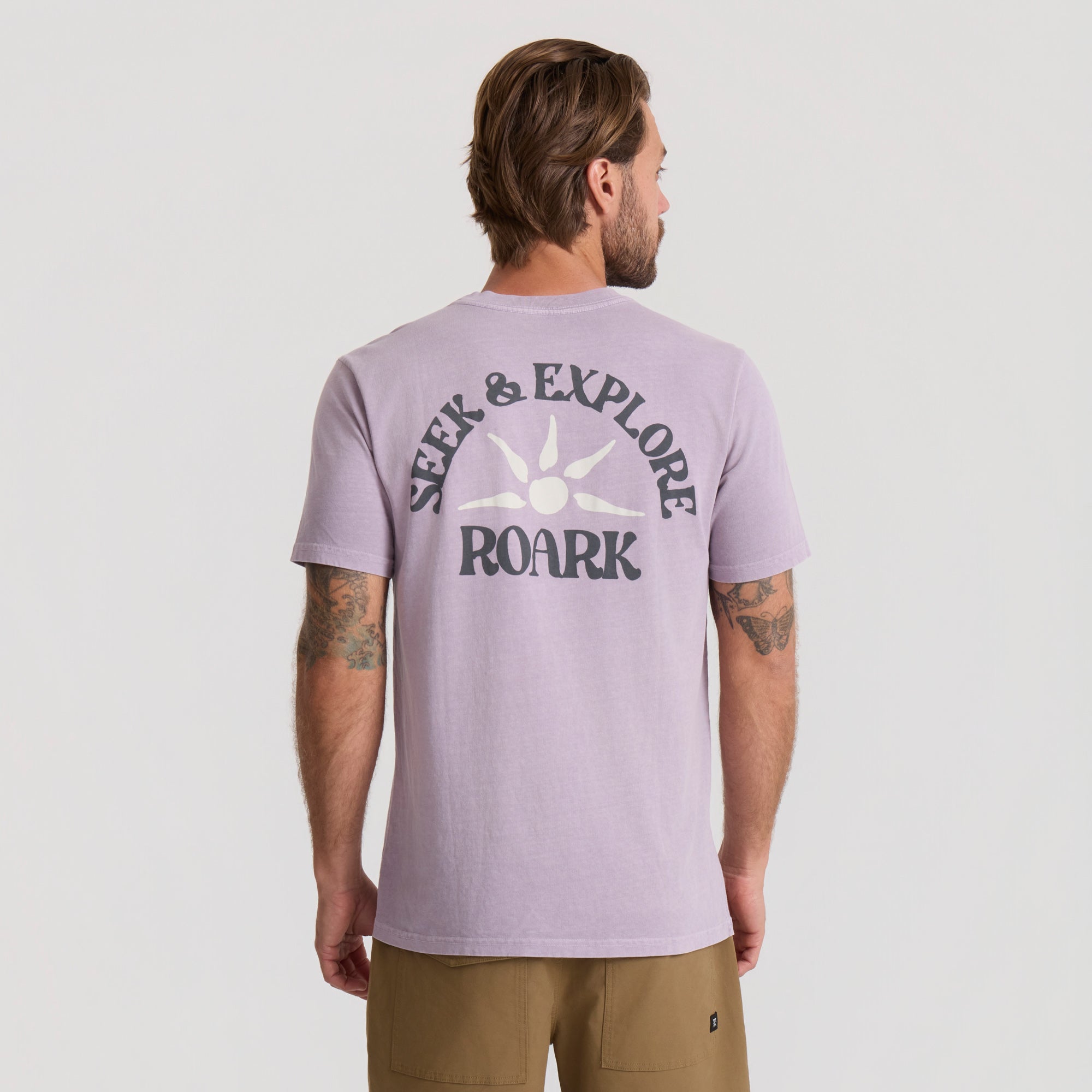 Seek & Explore Premium-T-Shirt - Dusty Lilac