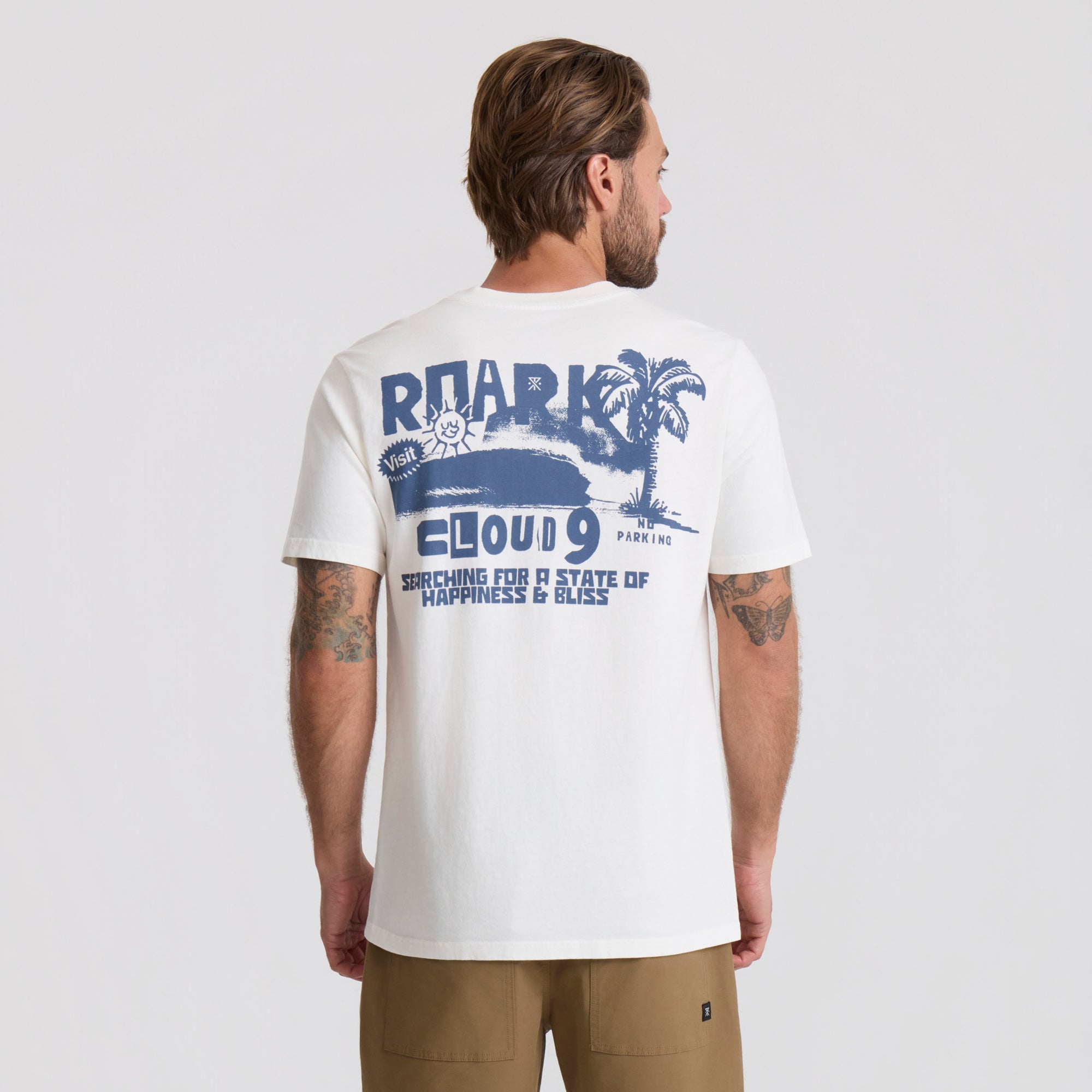 Cloud 9 Premium-T-Shirt - Cremeweiß