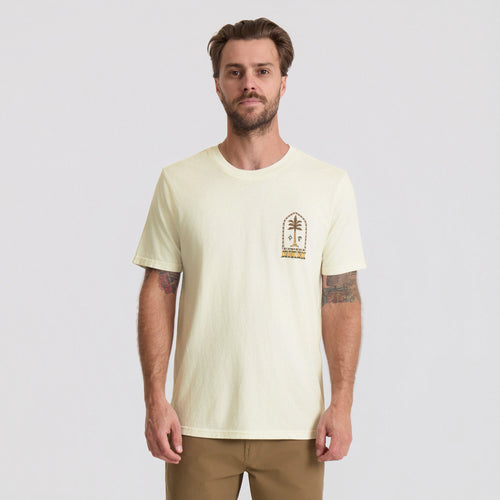 Augs Palm Premium-T-Shirt - Cremeweiß
