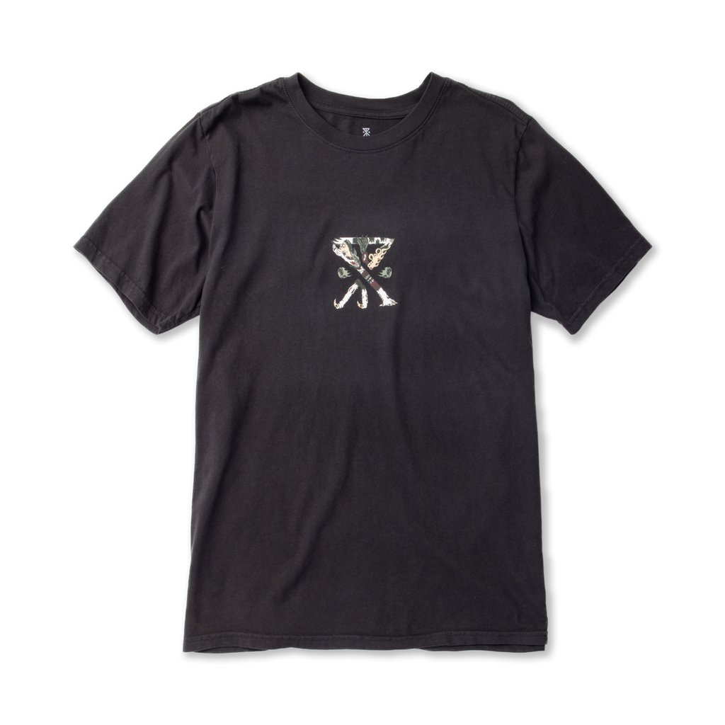 Augs Safe Camp Premium-T-Shirt - Schwarz gewaschen