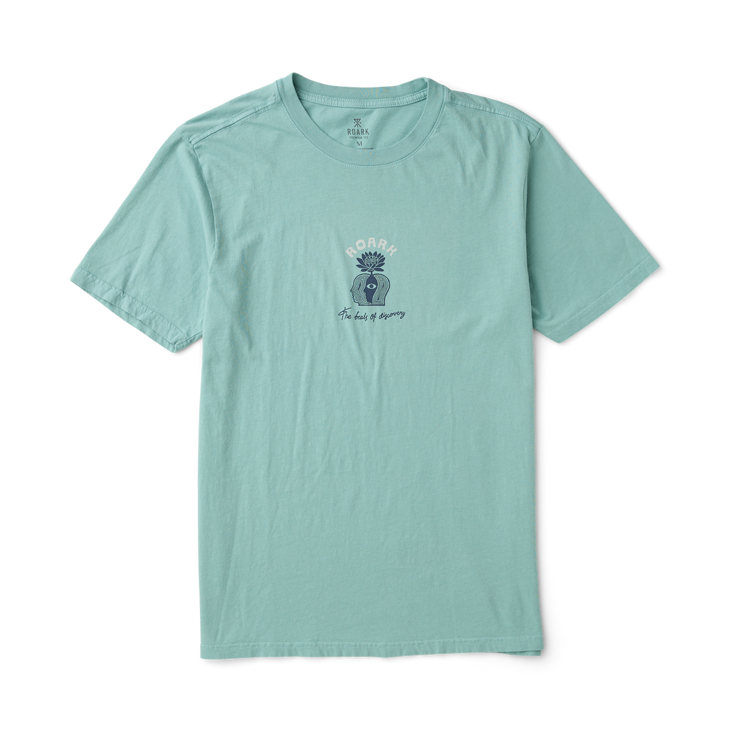 Beats Of Discovery Premium-T-Shirt - Hazy Blau