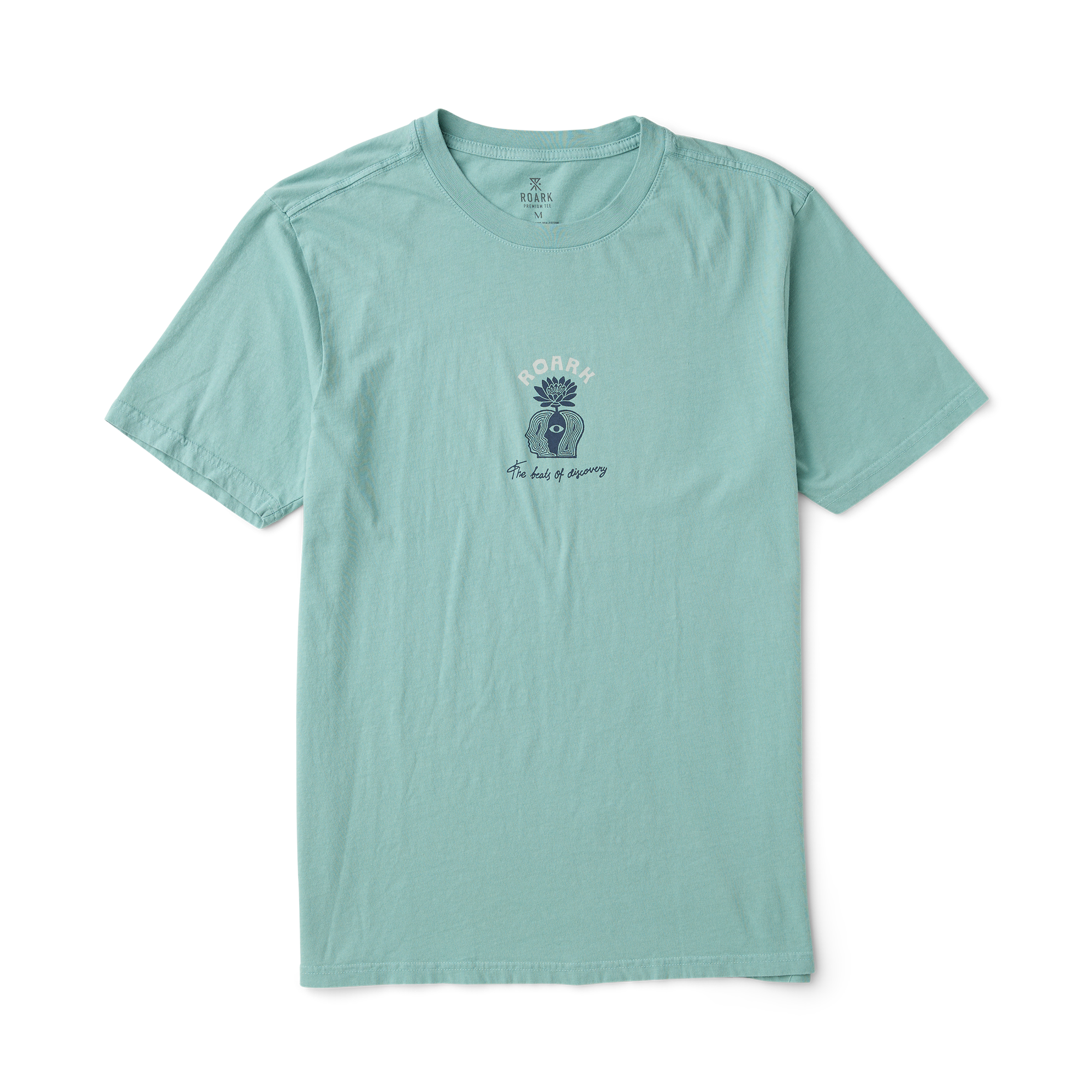 Beats Of Discovery Premium-T-Shirt - Hazy Blau