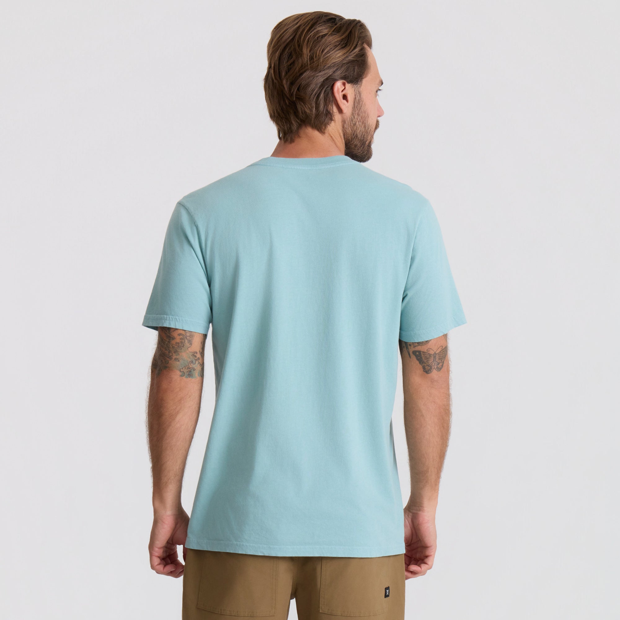 Beats Of Discovery Premium-T-Shirt - Hazy Blau
