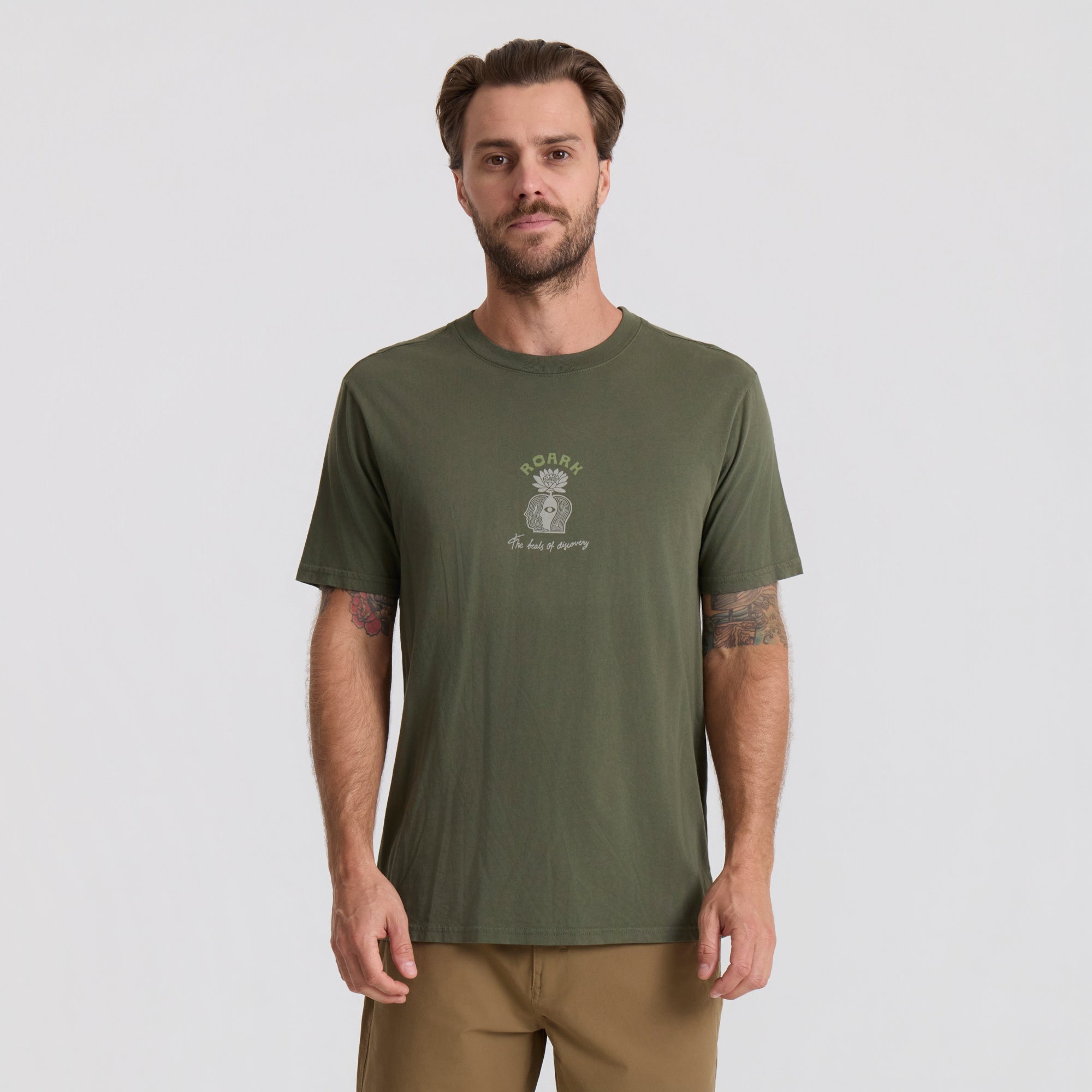 Beats Of Discovery Premium-T-Shirt - Militär