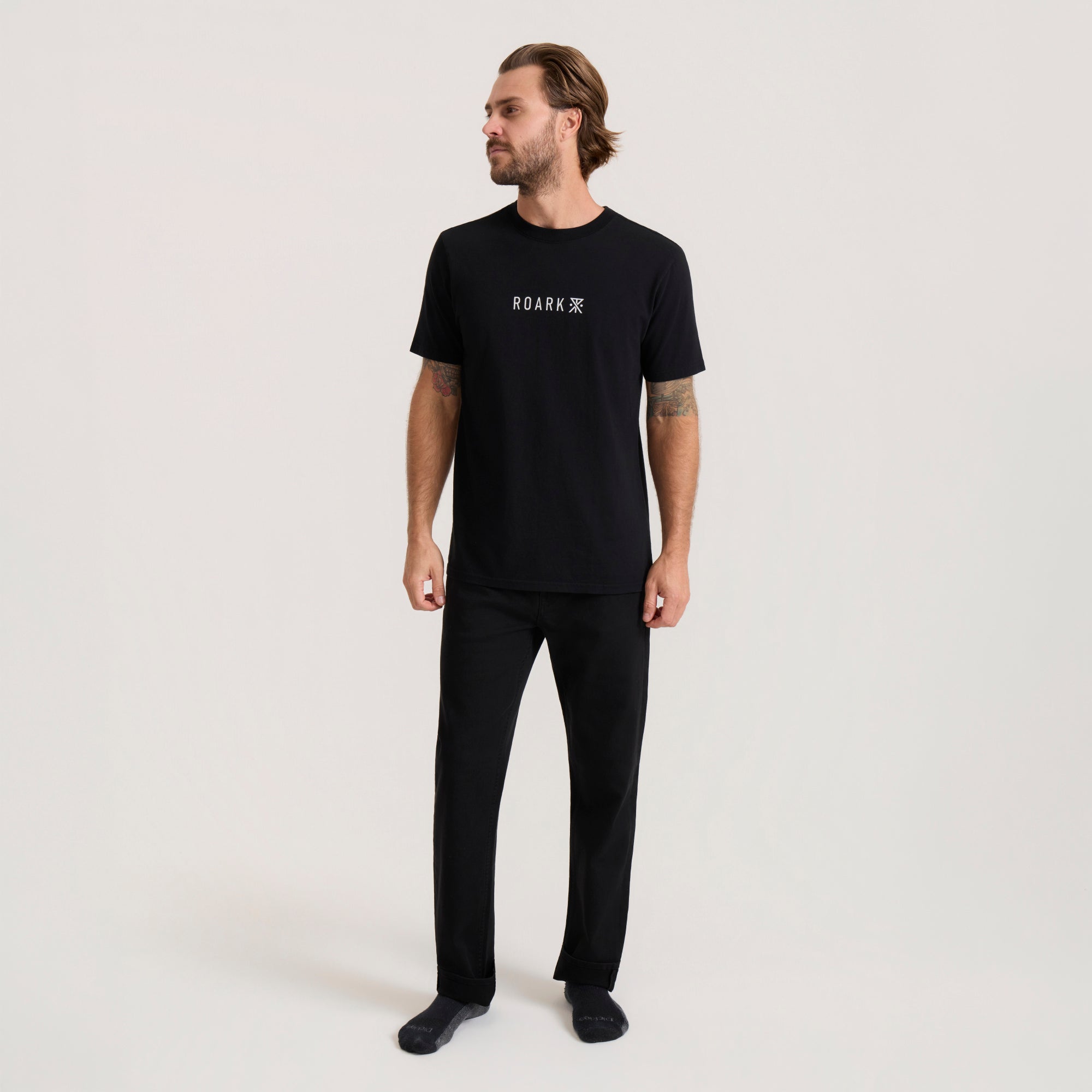 Core Premium-T-Shirt - Schwarz