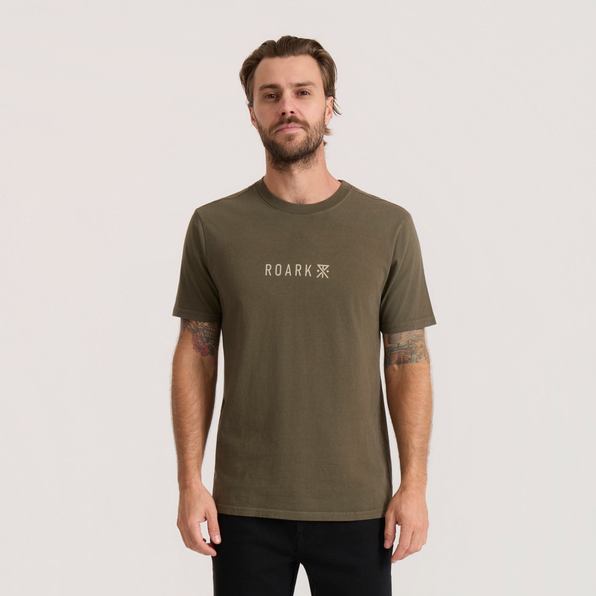 Core Premium-T-Shirt - Militär