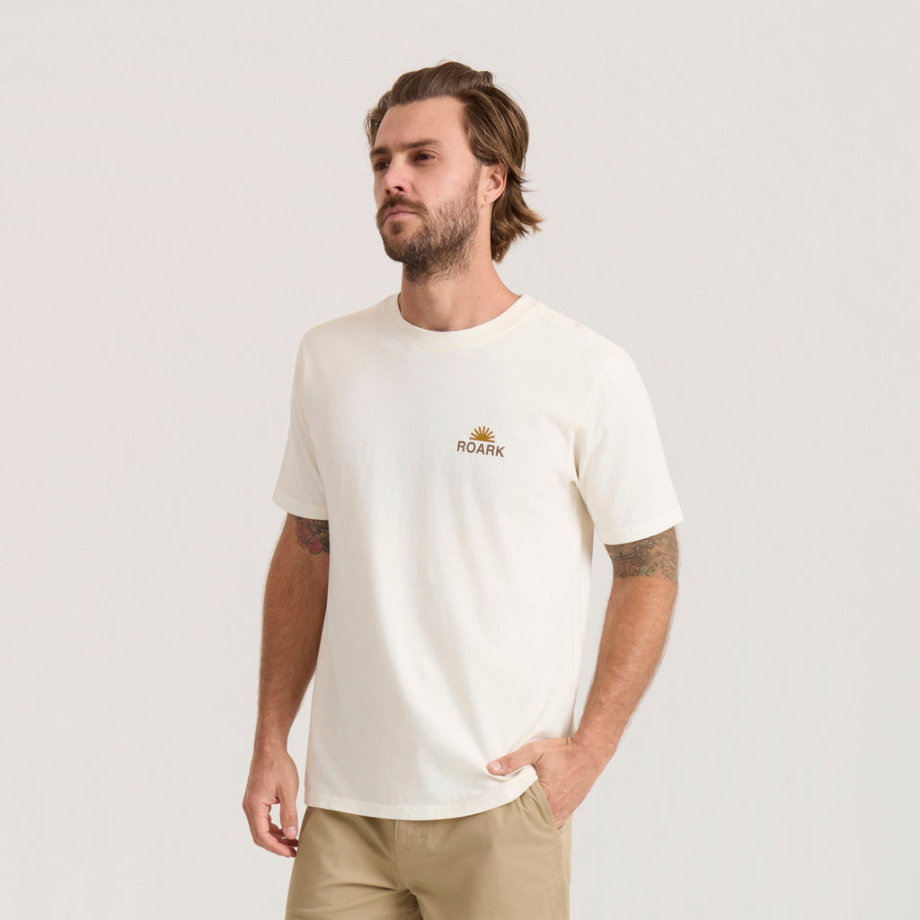 Tri Camp Premium-T-Shirt - Cremeweiß