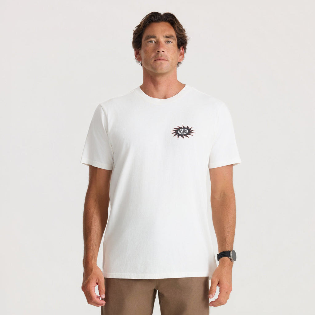 Sunbeam Premium-T-Shirt - Cremeweiß