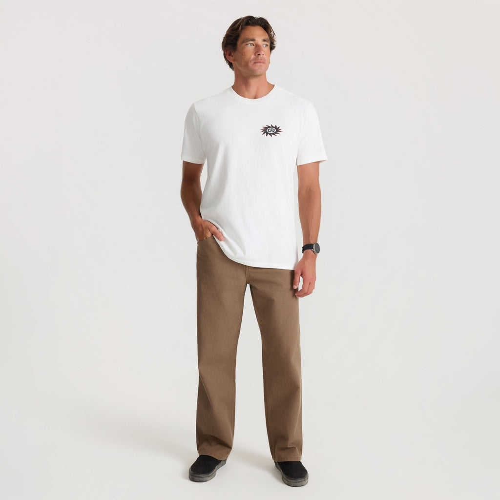 Sunbeam Premium-T-Shirt - Cremeweiß