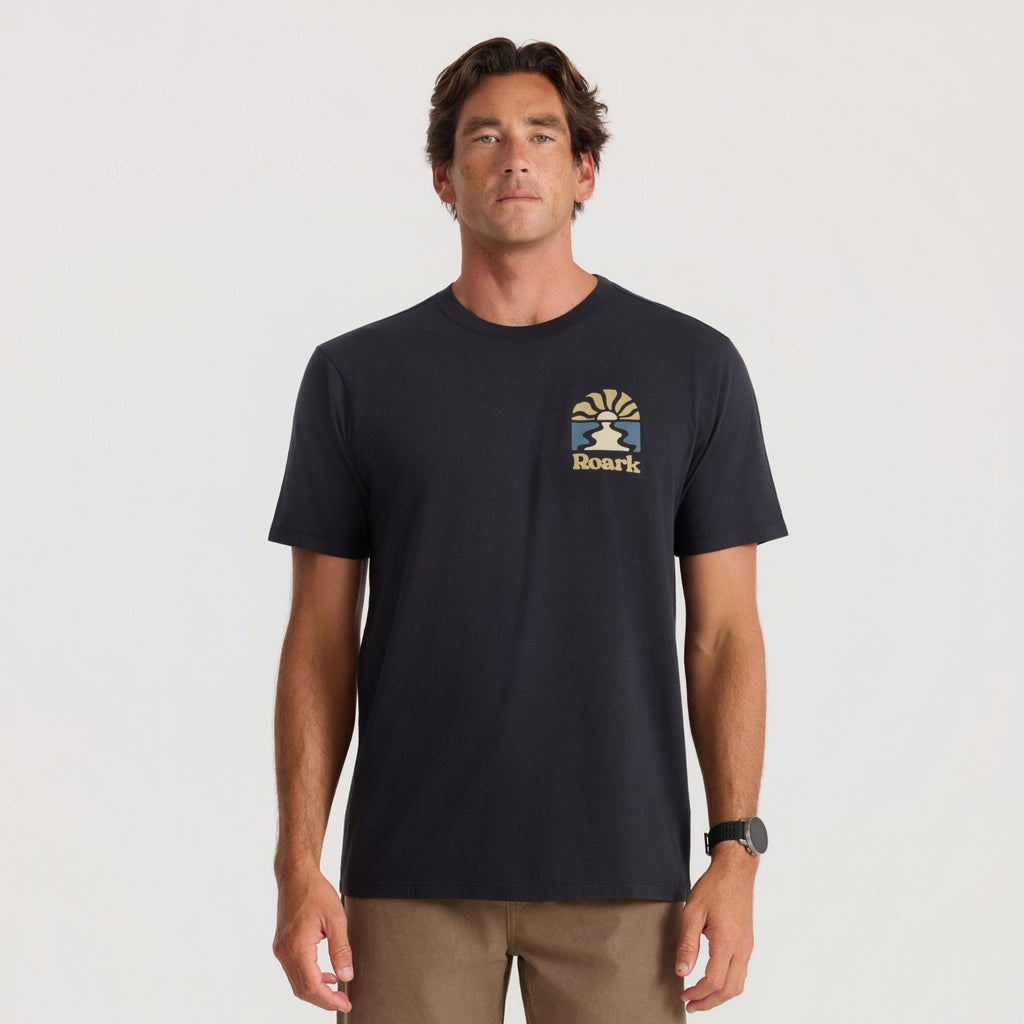 Roaming Premium-T-Shirt - Schwarz