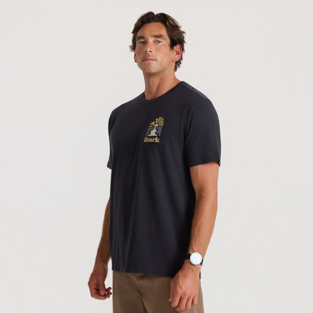 Roaming Premium-T-Shirt - Schwarz
