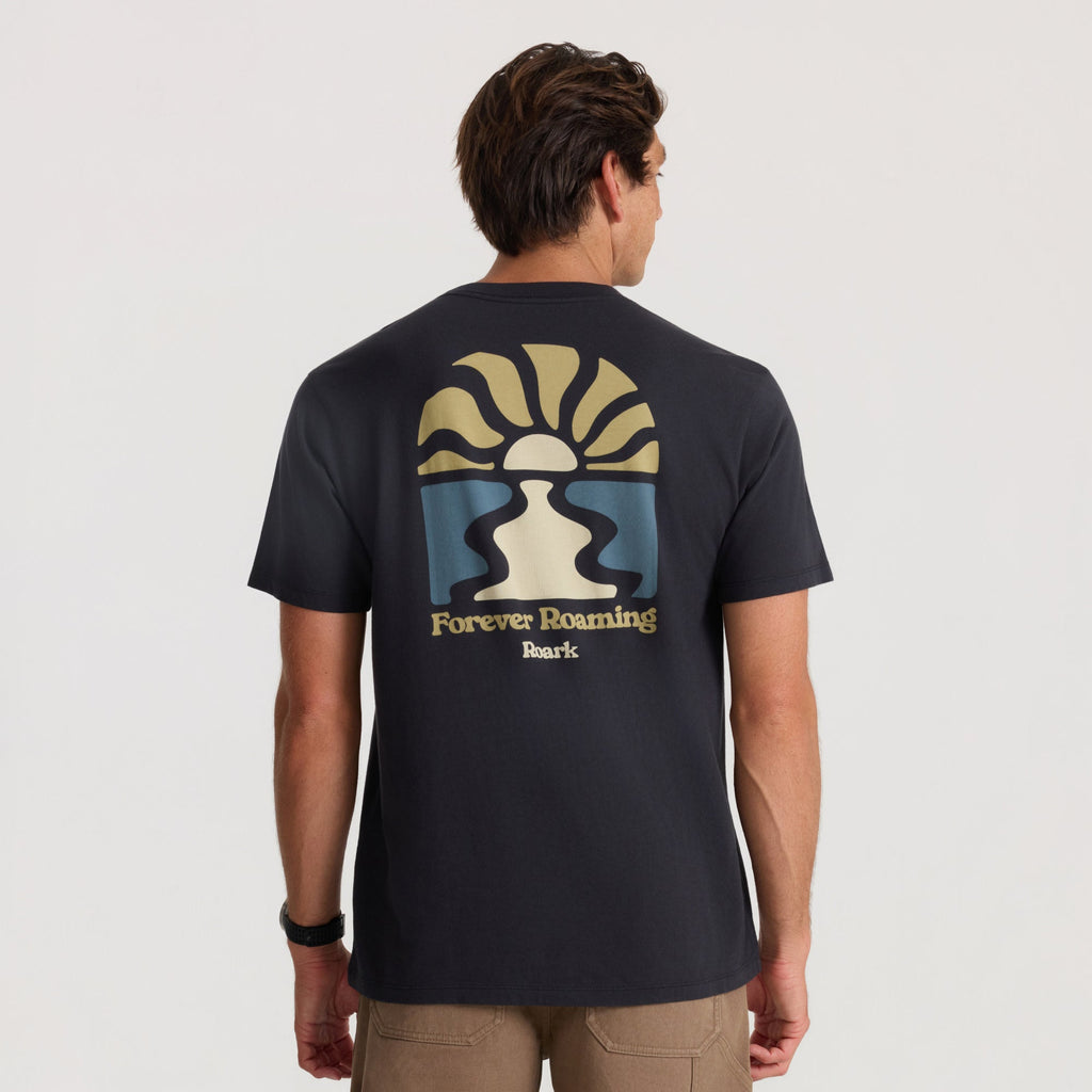 Roaming Premium-T-Shirt - Schwarz