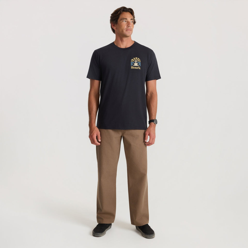 Roaming Premium-T-Shirt - Schwarz