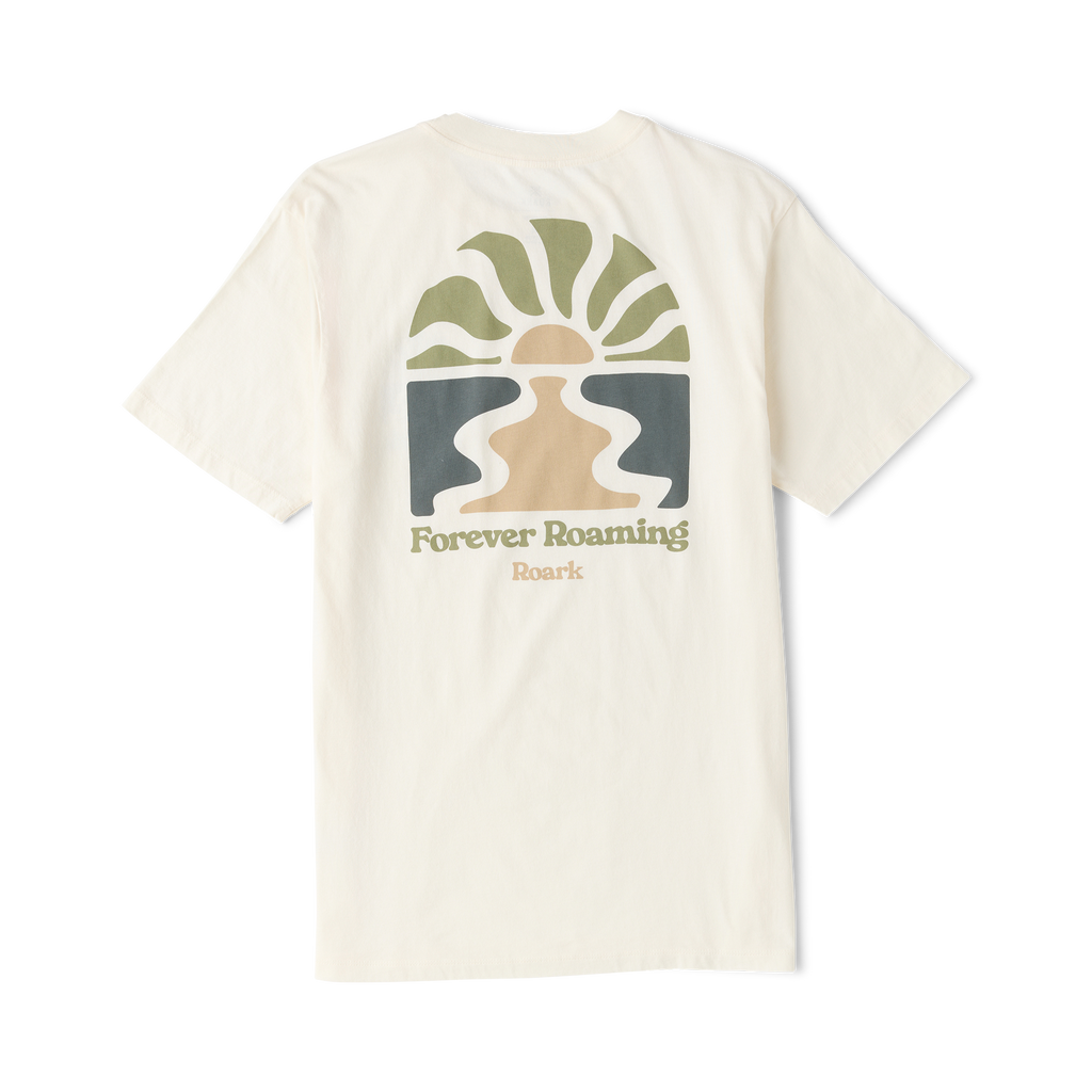 Roaming Premium-T-Shirt - Cremeweiß