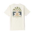 Roaming Premium-T-Shirt - Cremeweiß