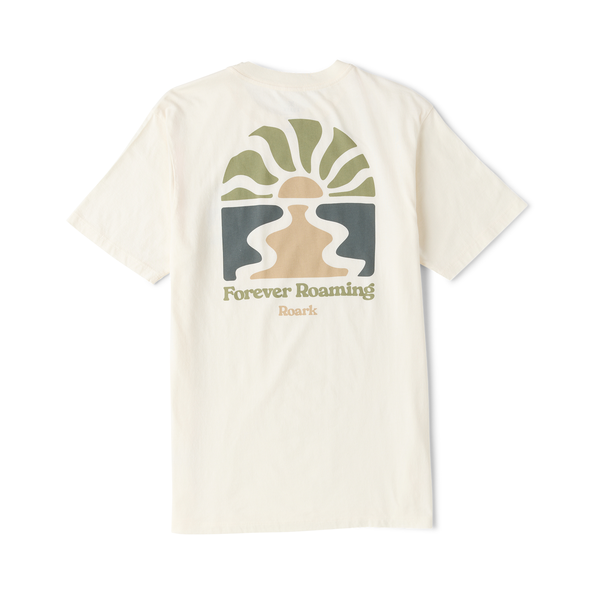 Roaming Premium-T-Shirt - Cremeweiß