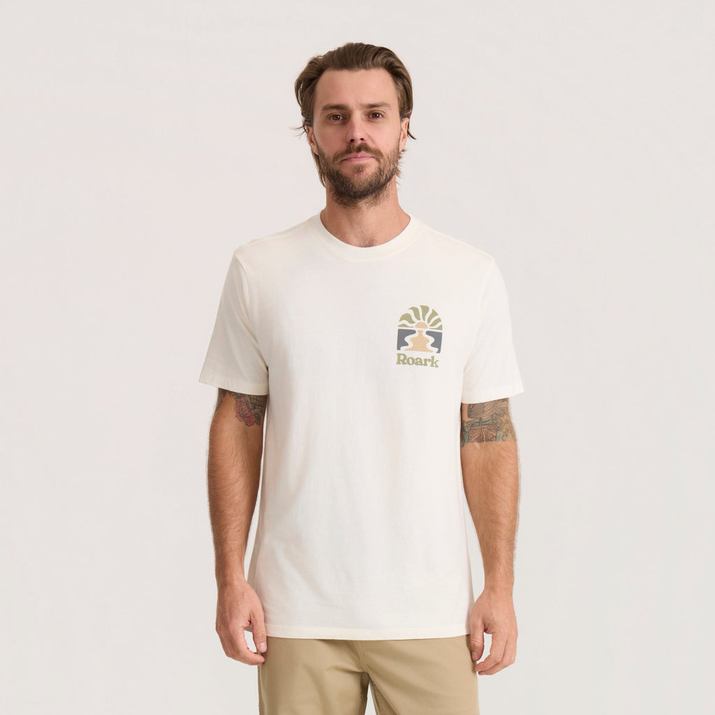 Roaming Premium-T-Shirt - Cremeweiß