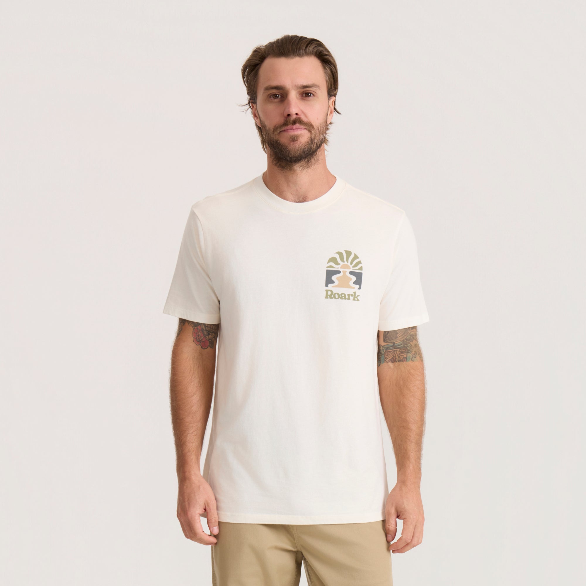 Roaming Premium-T-Shirt - Cremeweiß