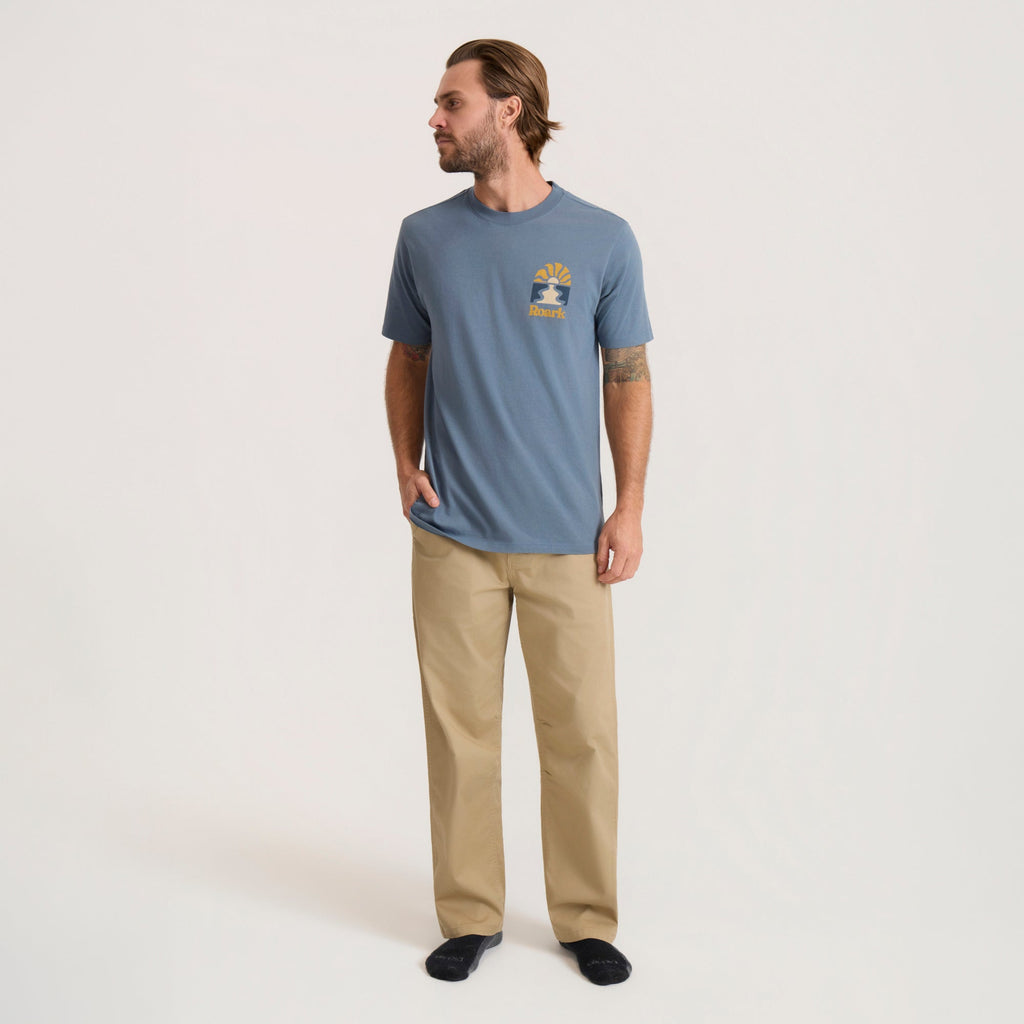 Roaming Premium-T-Shirt - Schiefergrau