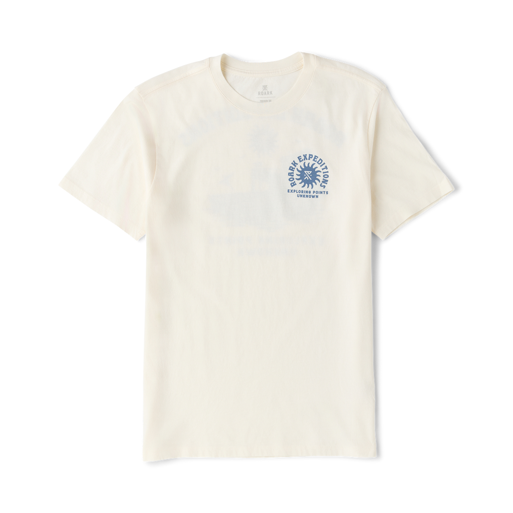 Unbekannte Punkte Premium-T-Shirt - Cremeweiß