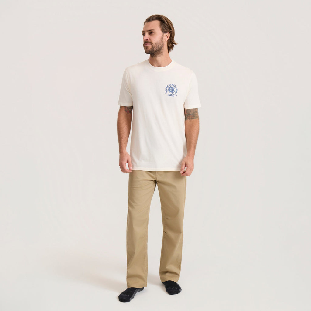 Unbekannte Punkte Premium-T-Shirt - Cremeweiß