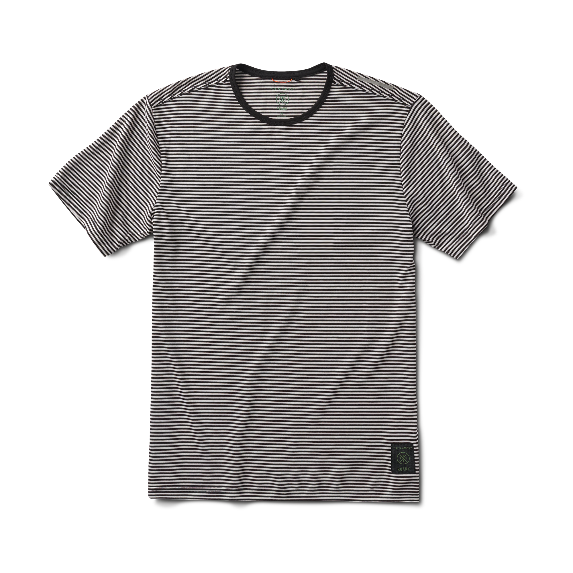 Borrego Kurzarm Active Tee - Streifen