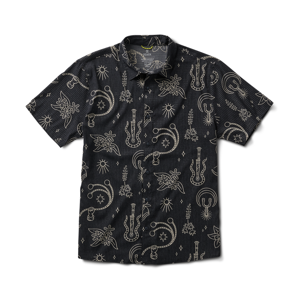 Bless Up Atmungsaktives Stretch-Shirt - Schwarz
