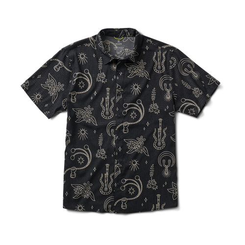 Bless Up Atmungsaktives Stretch-Shirt - Schwarz