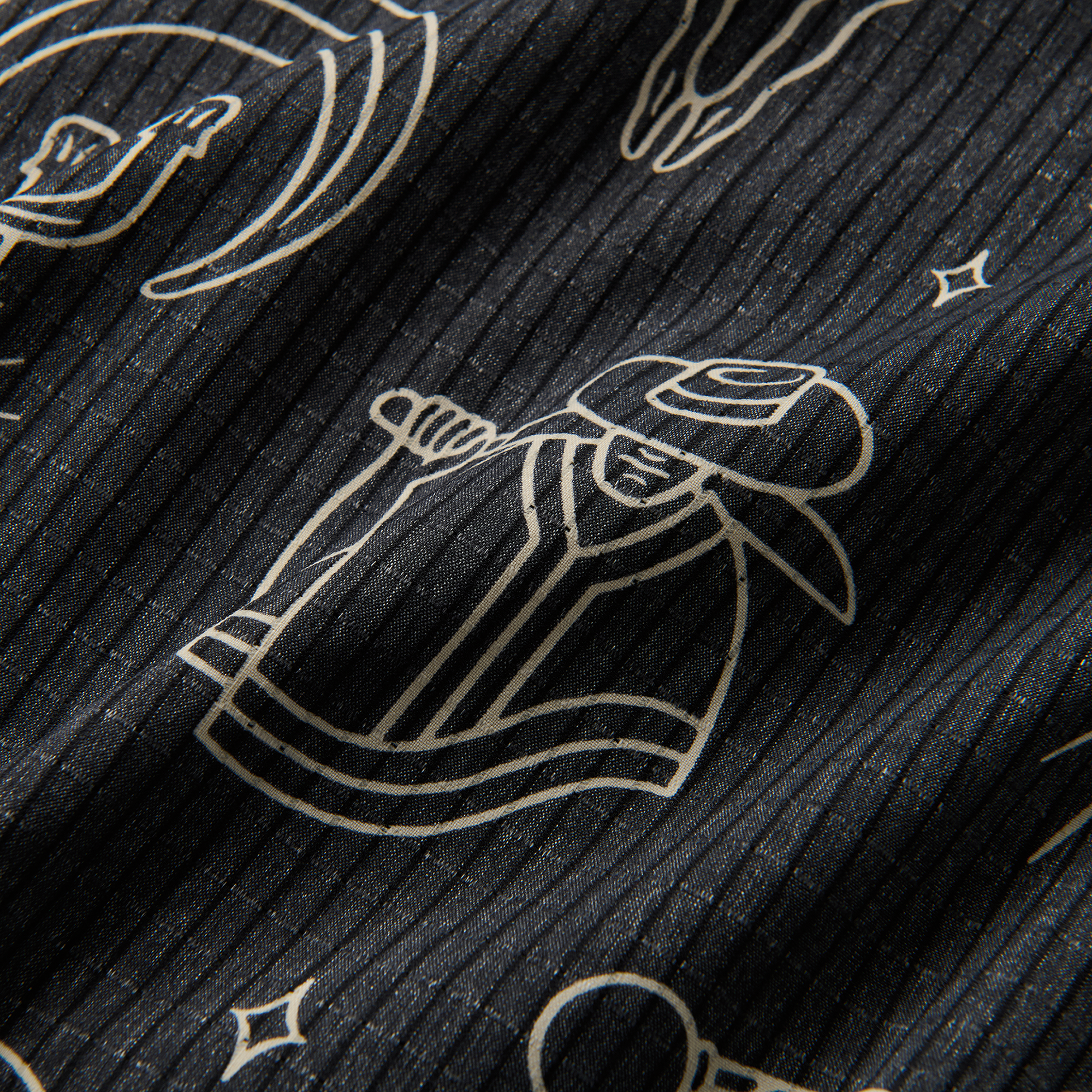 Bless Up Atmungsaktives Stretch-Shirt - Schwarz